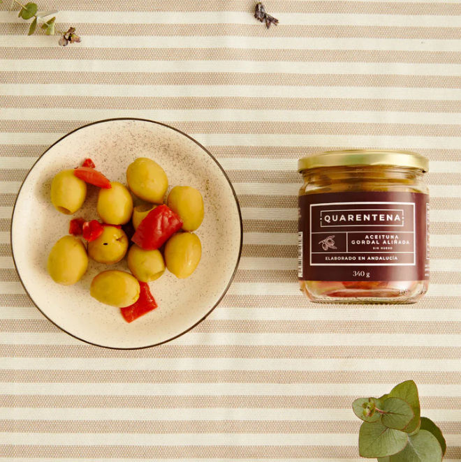 Aceitunas Gordal Aliñada - 350 gr