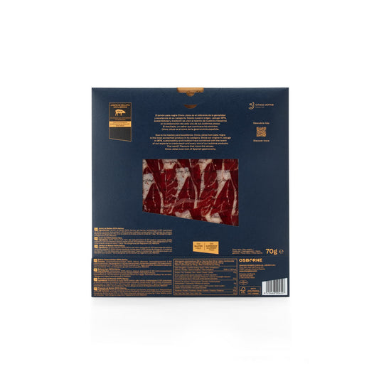 5J Jamón de bellota 100% Iberico hand carved - 80 gr