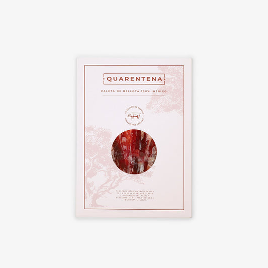 Paleta de bellota 100% iberico hand carved - 80 gr