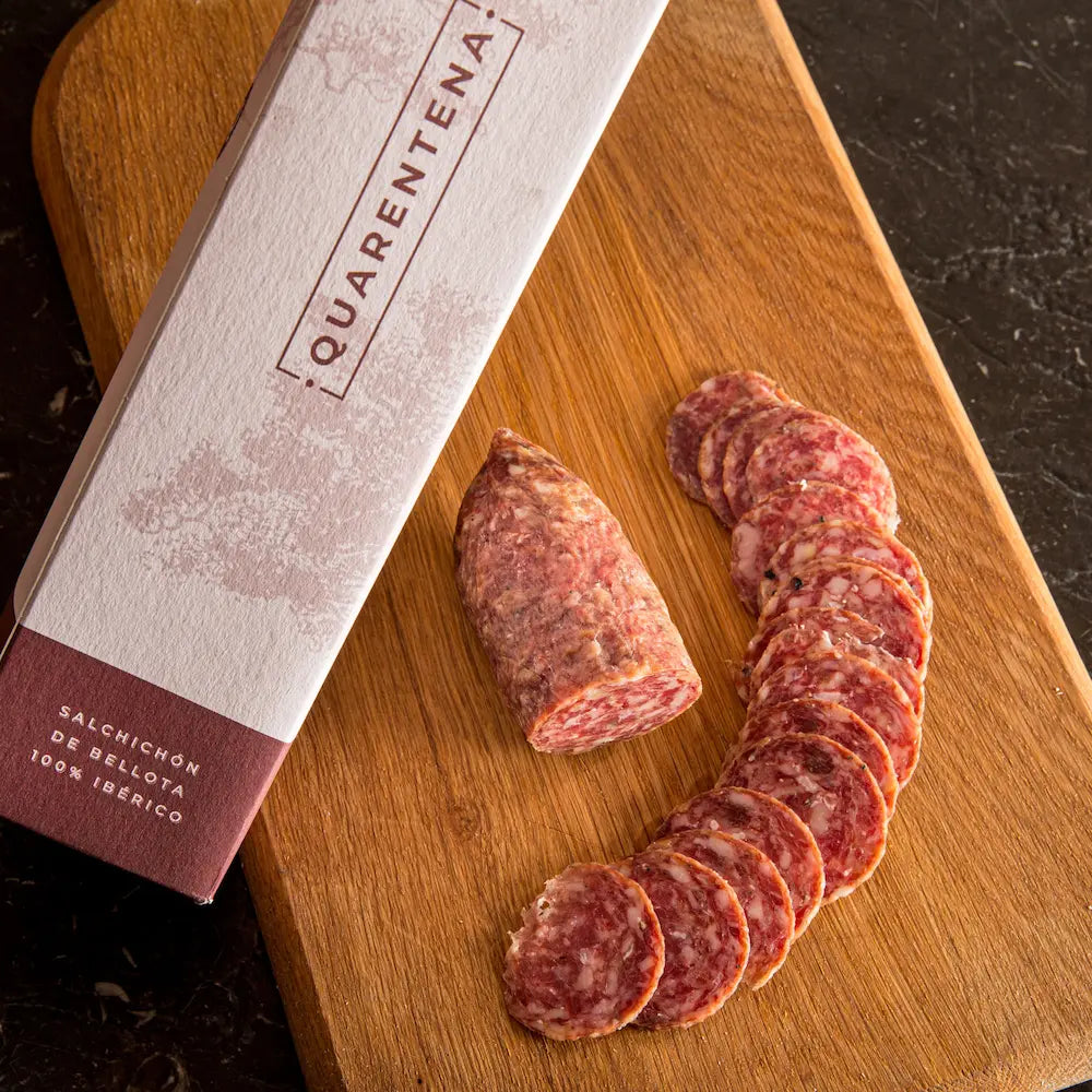 Salchichon 100% ibérico hand carved - 80 gr