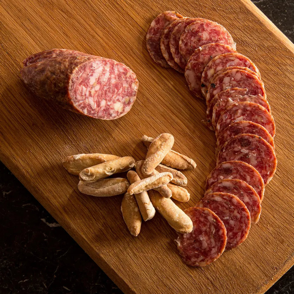 Salchichon 100% ibérico hand carved - 80 gr